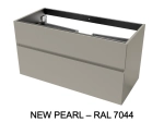 Meuble sous-vasque, finition bois ou couleurs, deux tiroirs à onglet, Largeur 60, 70, 80, 100, 120 et 140 cm, Profondeur 45 cm, Hauteur 55 cm, Stock disponible, LIVRAISON OFFERTE